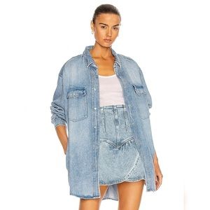 Isabel Marant Etoile Tania Denim Shirt